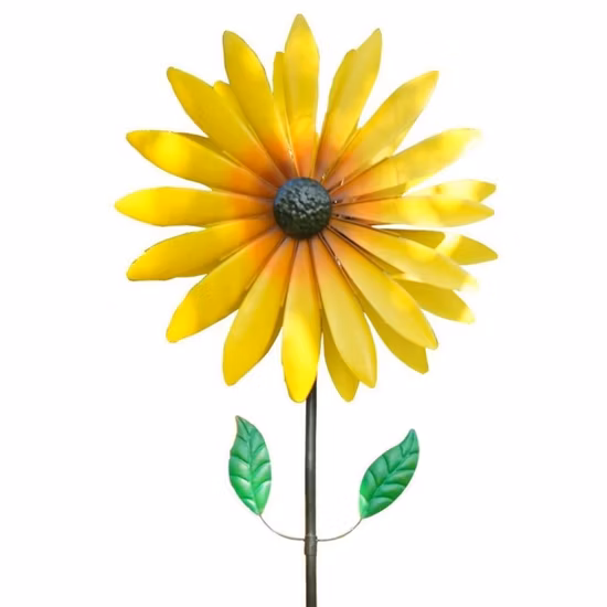Wind Spinner Stunning Sunflower Ornament Home and Patio Decor Accessories Bl21969